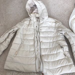 Zara basic puffer jacket